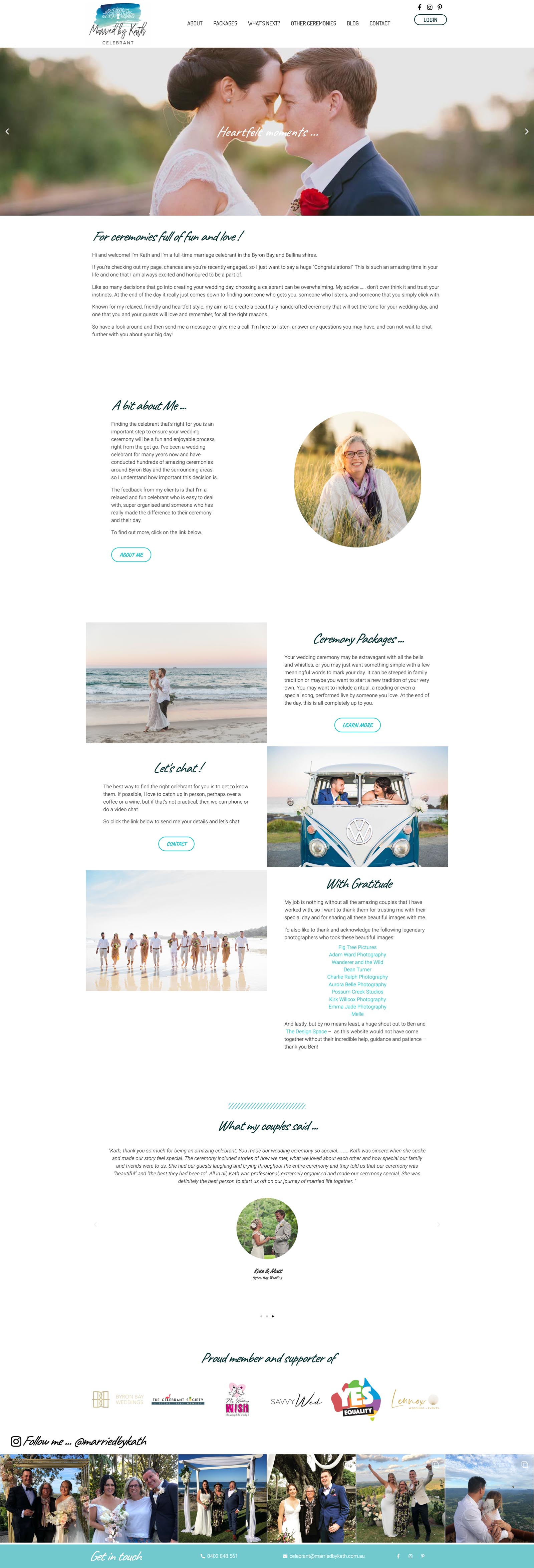 marriedbykath-website-design-byron-bay
