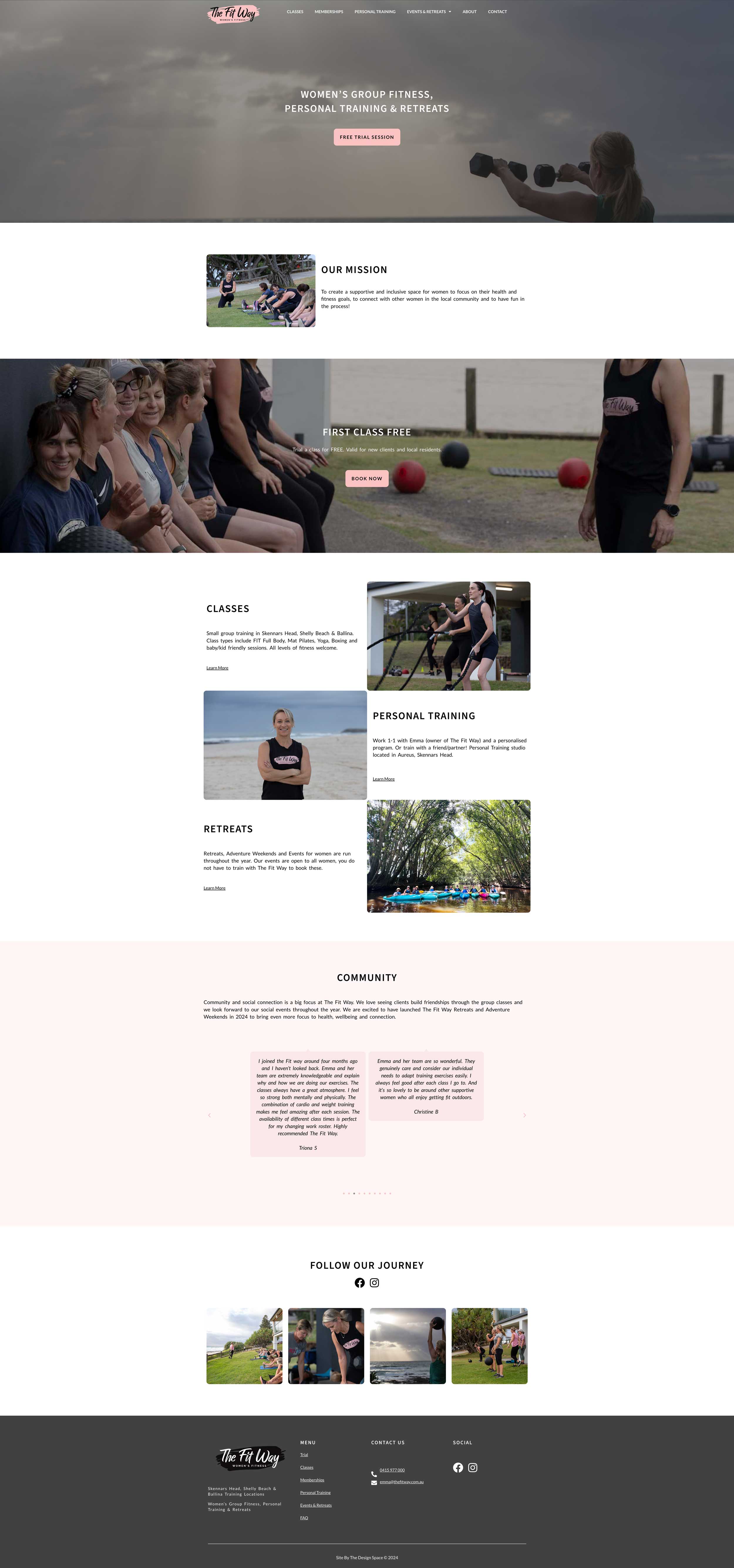 thefitway-wesite-for-gym-business-lennox-head