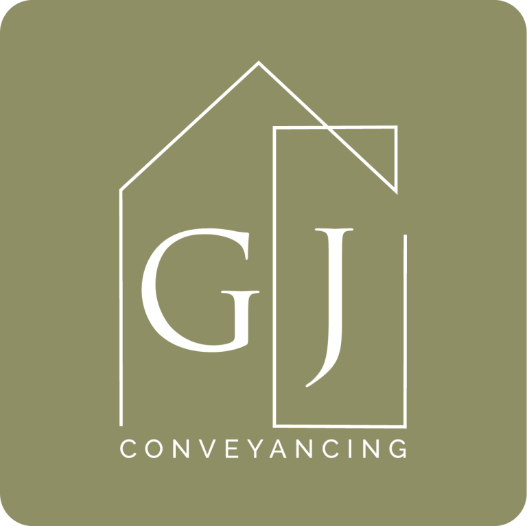 logo for byron bay website design client GJ conveyancing